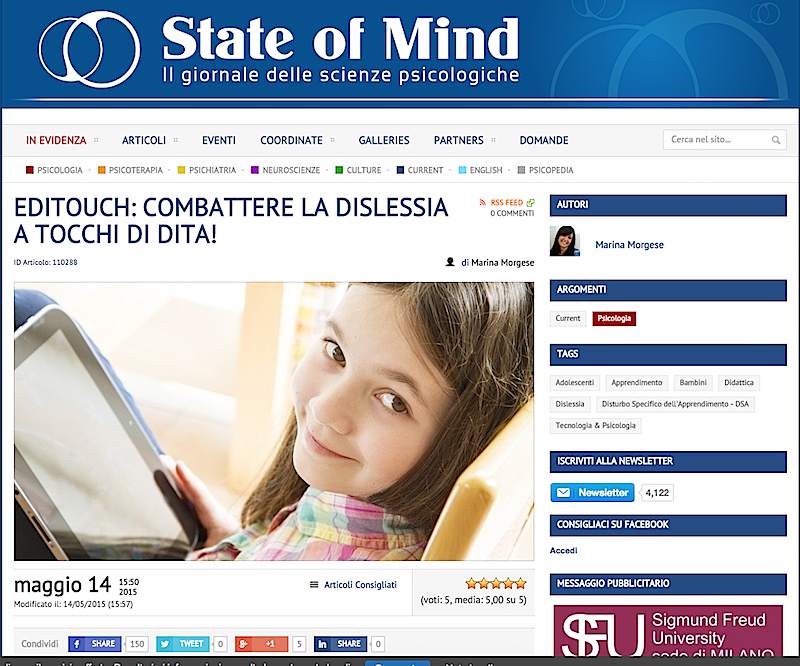 STATE OF MIND SCRIVE DI EDITOUCH